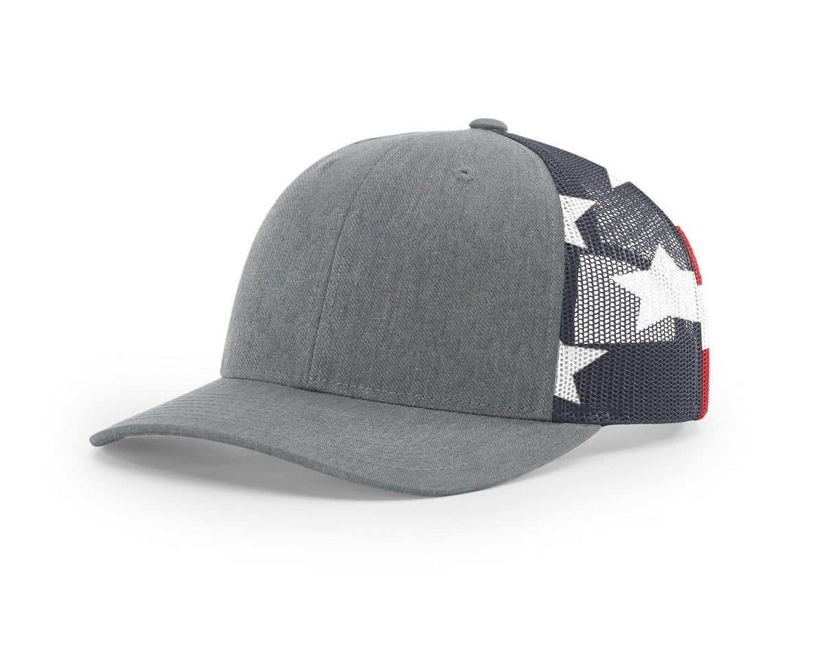 Heather Grey/ Stars Stripes