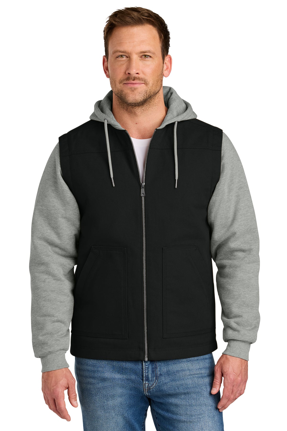 Black/ Heather Grey