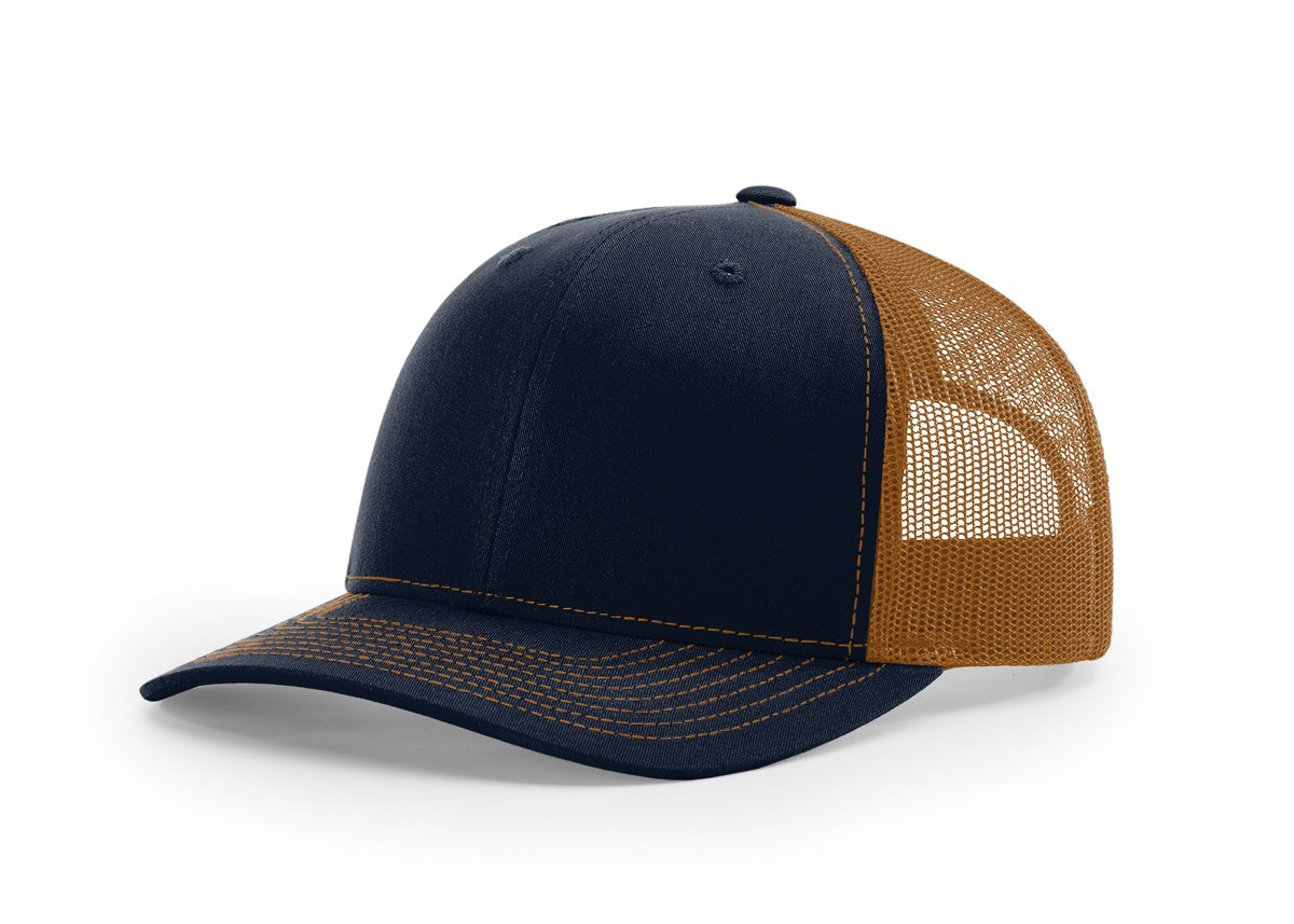Navy/ Caramel