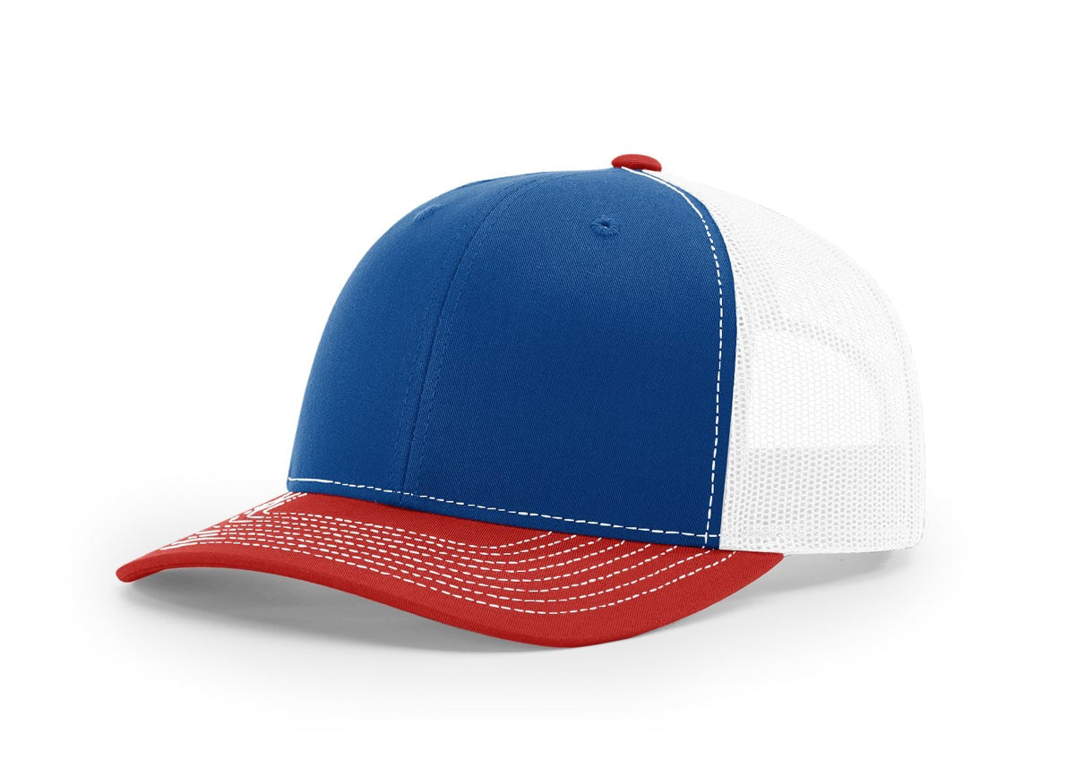 Royal/ White/ Red