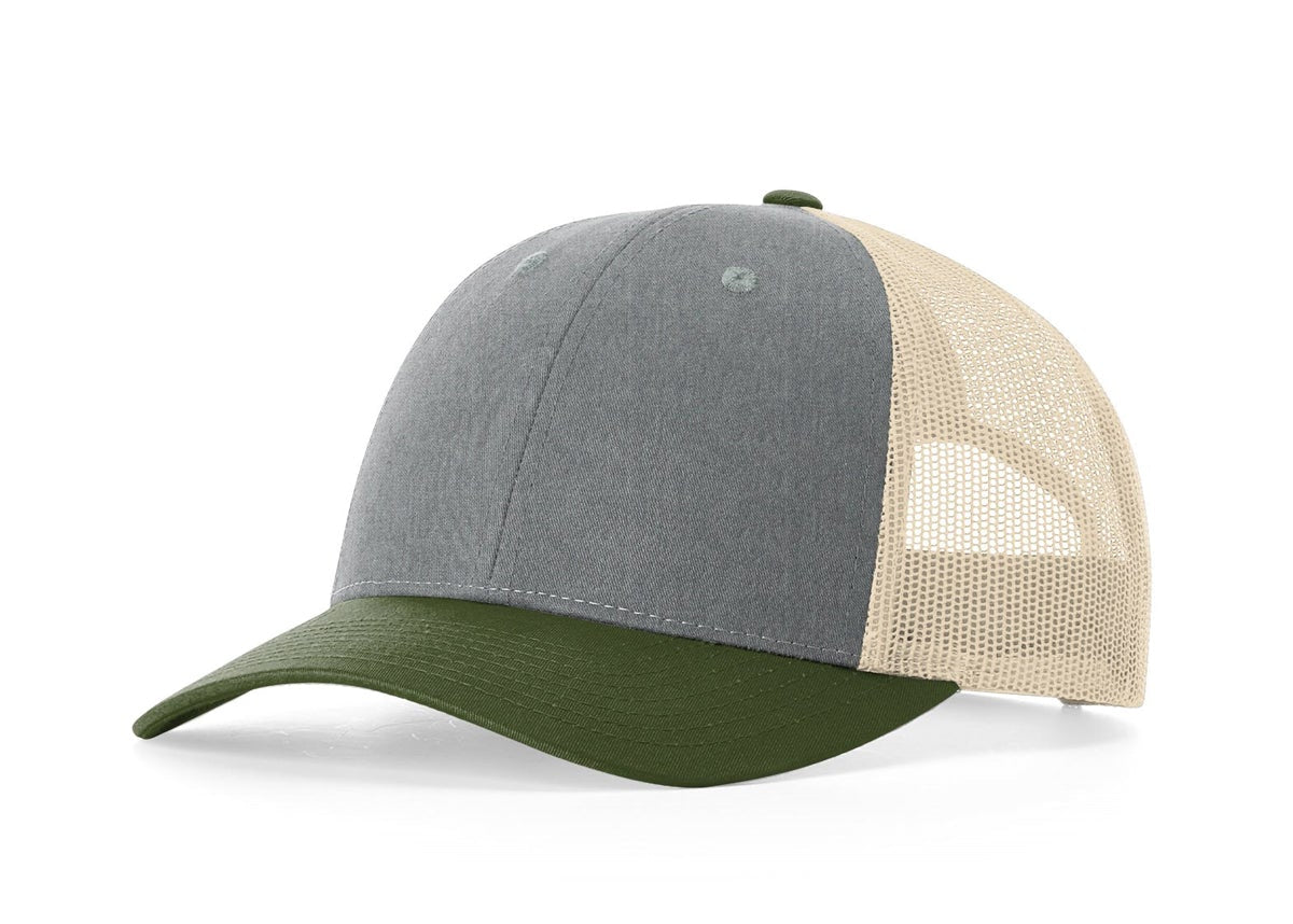 Heather Grey/ Birch/ Army Olive