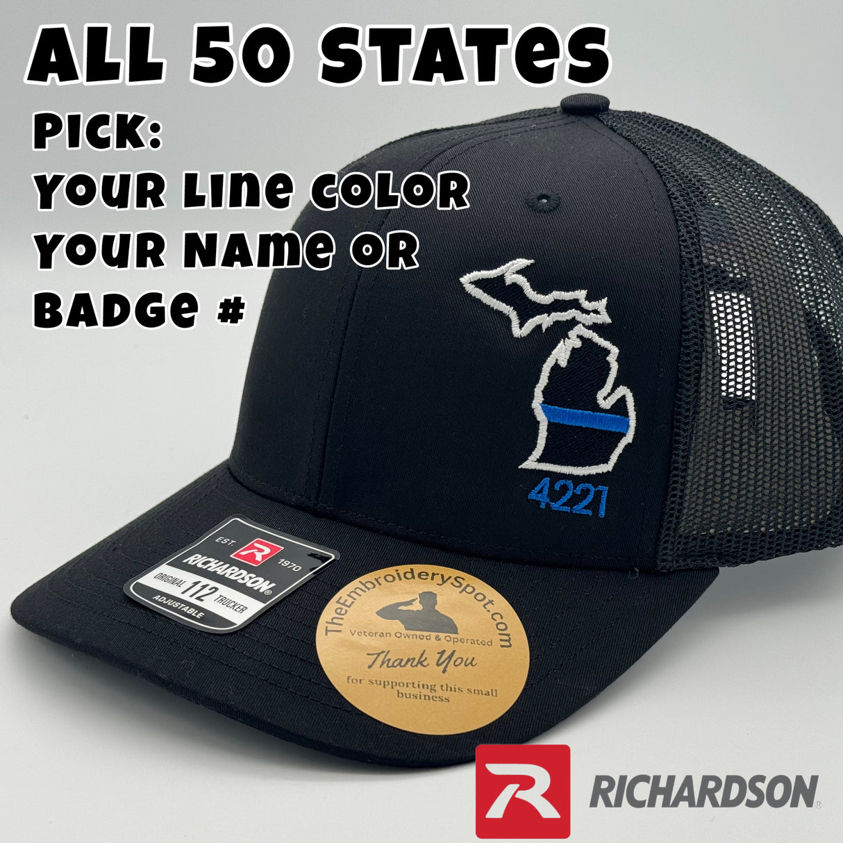 State Personalize Thin Line.