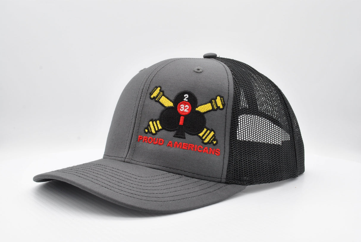 2-32 Proud Americans Field Artillery Regiment Hat