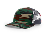 Green Camo/ Stars Stripes