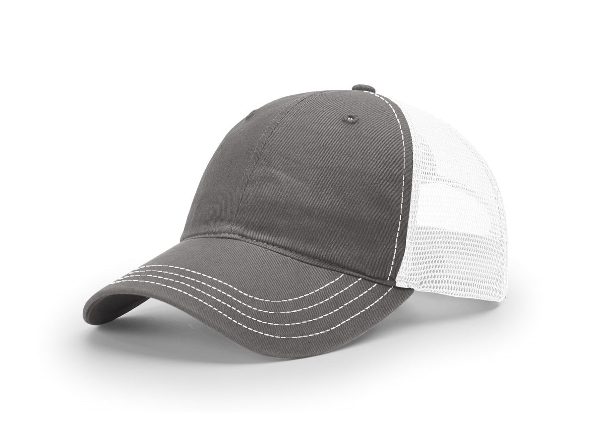 Charcoal/ White