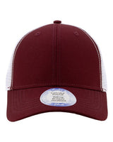 Maroon/ White