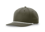 Dark Olive/ White