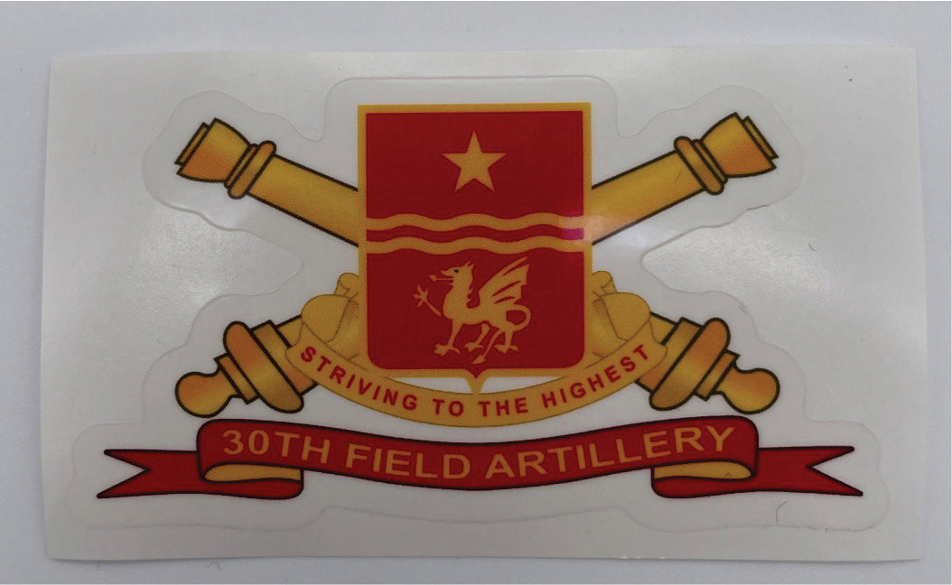 1-30th FAR BN Stickers