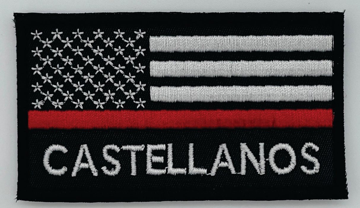 Personalize Thin Red Line Patch