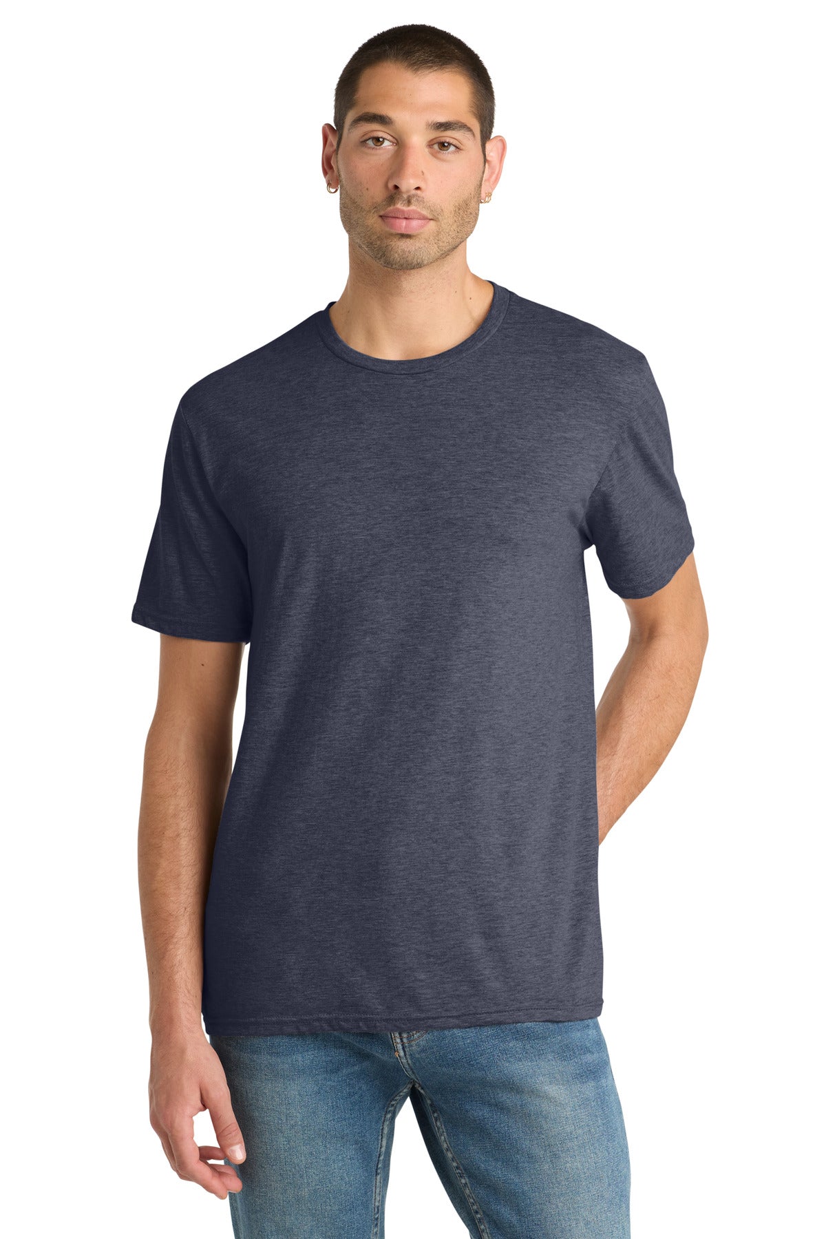 Heathered Navy