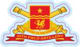 1-30th FAR BN Stickers
