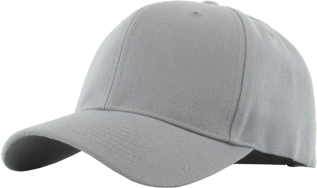 Solid Velcro Baseball Cap
