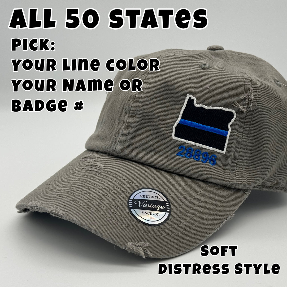 State Personalize Thin Line.