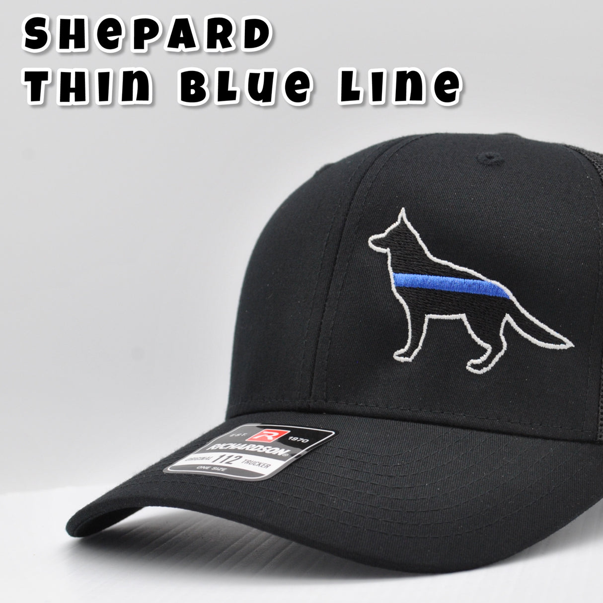 K9 German Shepard Thin Blue Line.