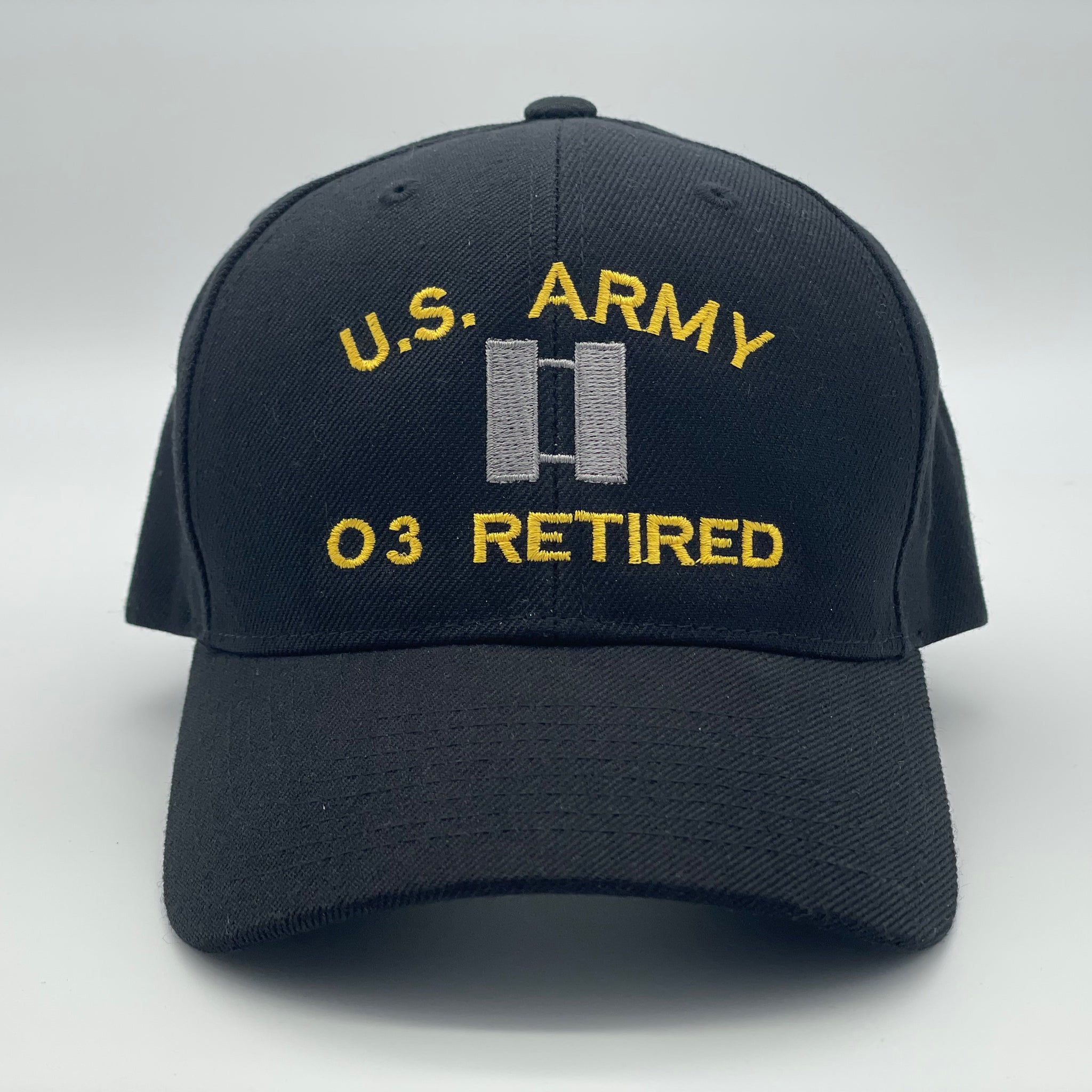 All US Rank Army Retired Hat