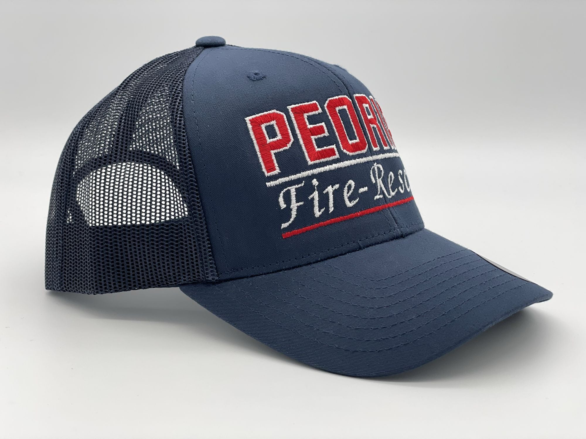 Peoria Fire Department Local 50 - Style 4 (Snapback Mesh Back)