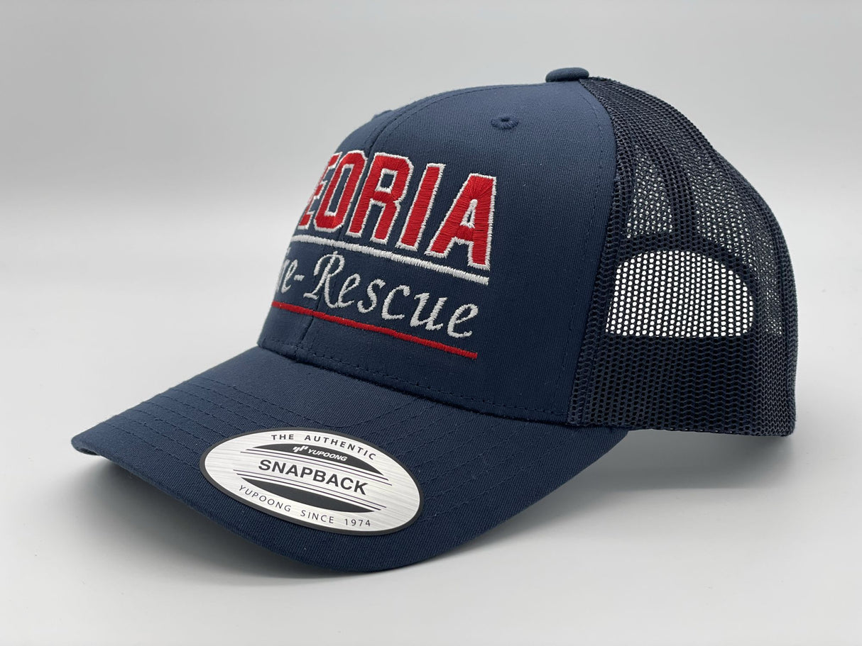 Peoria Fire Department Local 50 - Style 4 (Snapback Mesh Back)