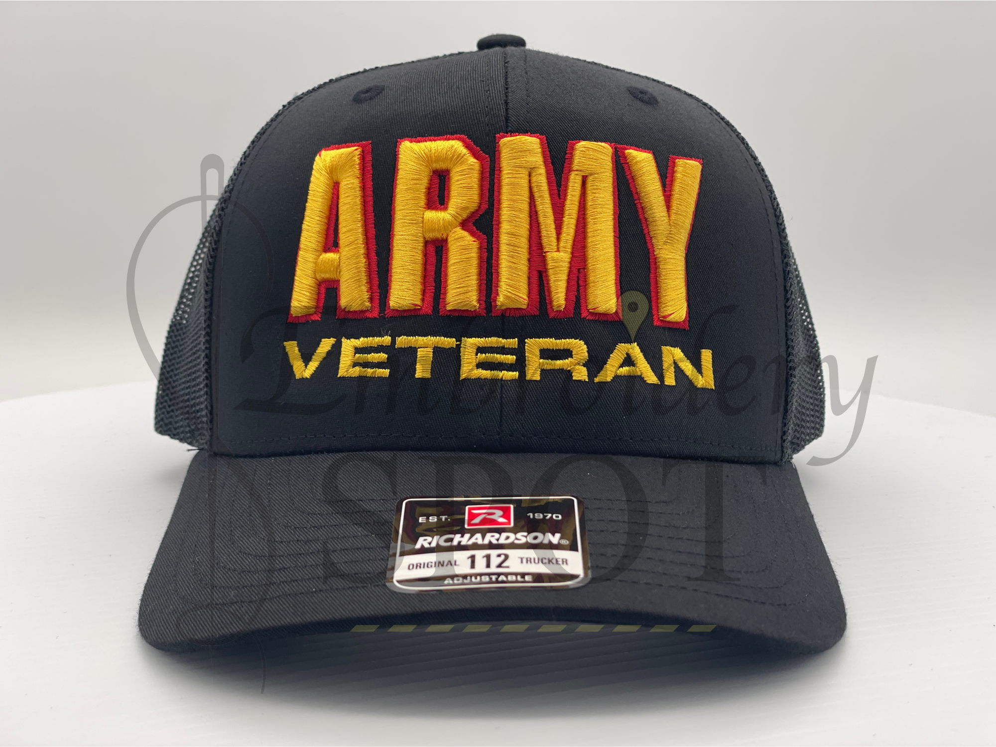 Army Veteran 3D Puff