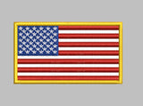 American Flag Machine Embroidery Design Files | Instant Download |  7 format files