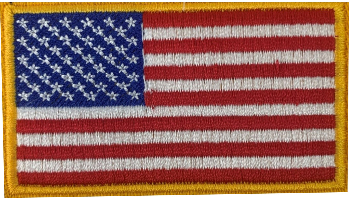 American Flag Machine Embroidery Design Files | Instant Download |  7 format files