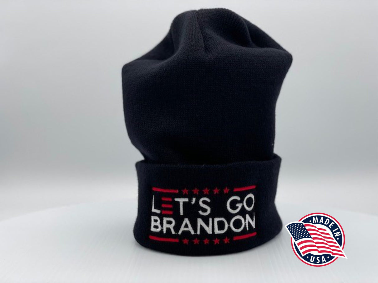 LET'S GO BRANDON  Cuffed Beanie