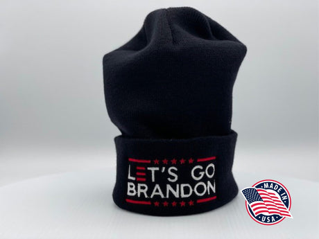 LET'S GO BRANDON  Cuffed Beanie
