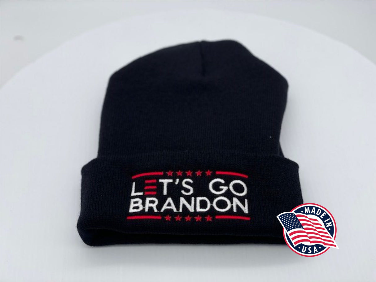 LET'S GO BRANDON  Cuffed Beanie