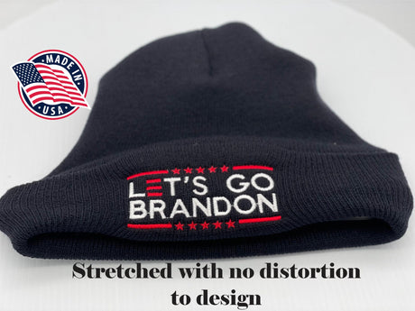 LET'S GO BRANDON  Cuffed Beanie
