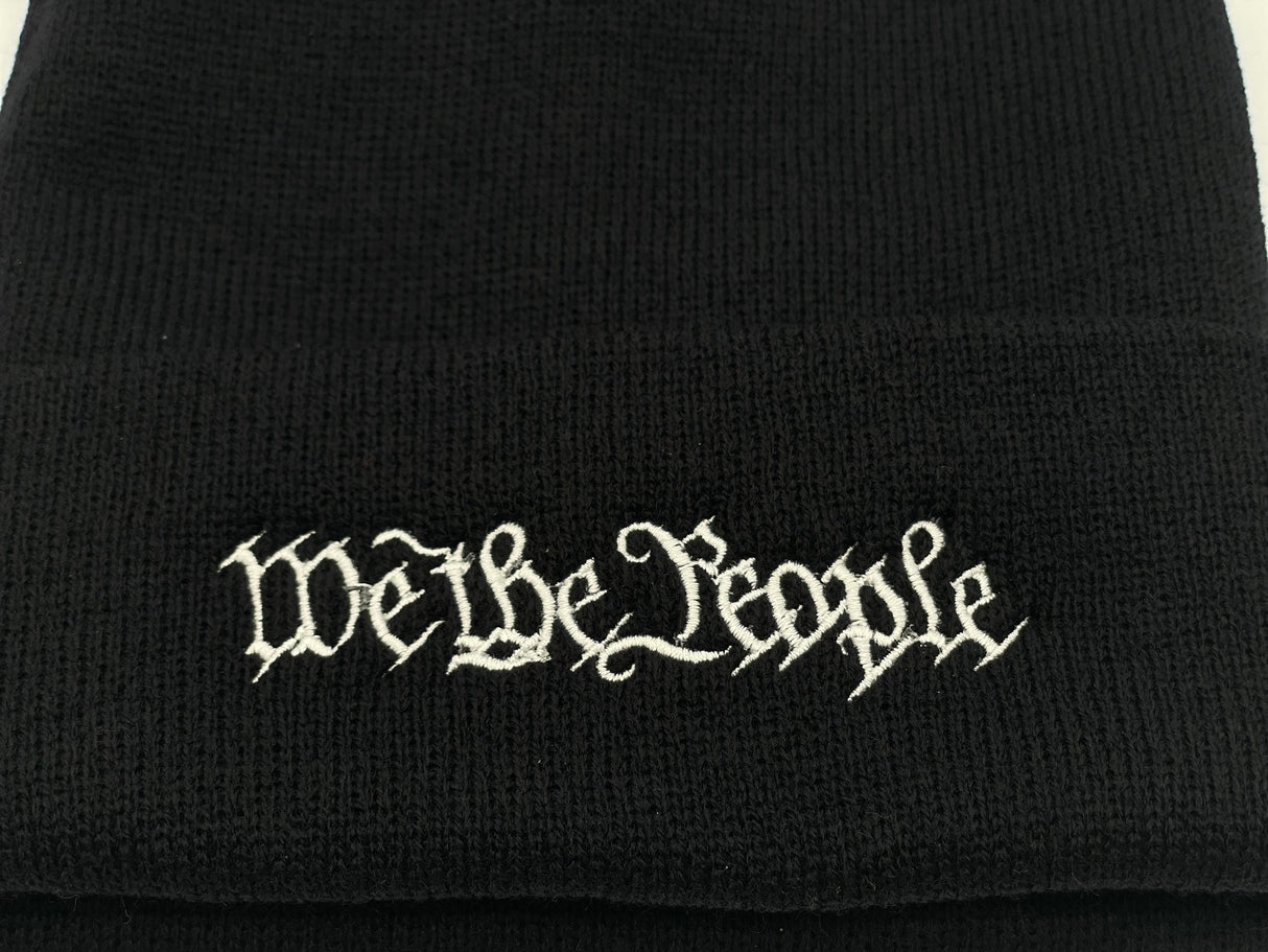 We the People Machine Embroidery Design Files | Instant Download |  7 format files