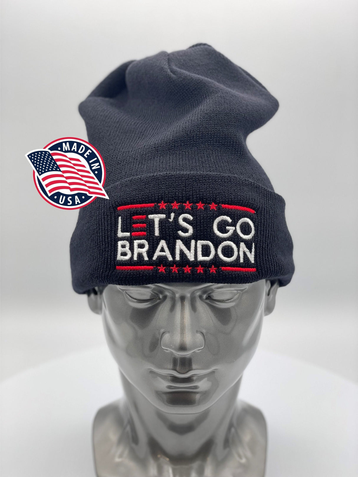 LET'S GO BRANDON  Cuffed Beanie