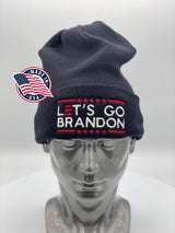 LET'S GO BRANDON  Cuffed Beanie
