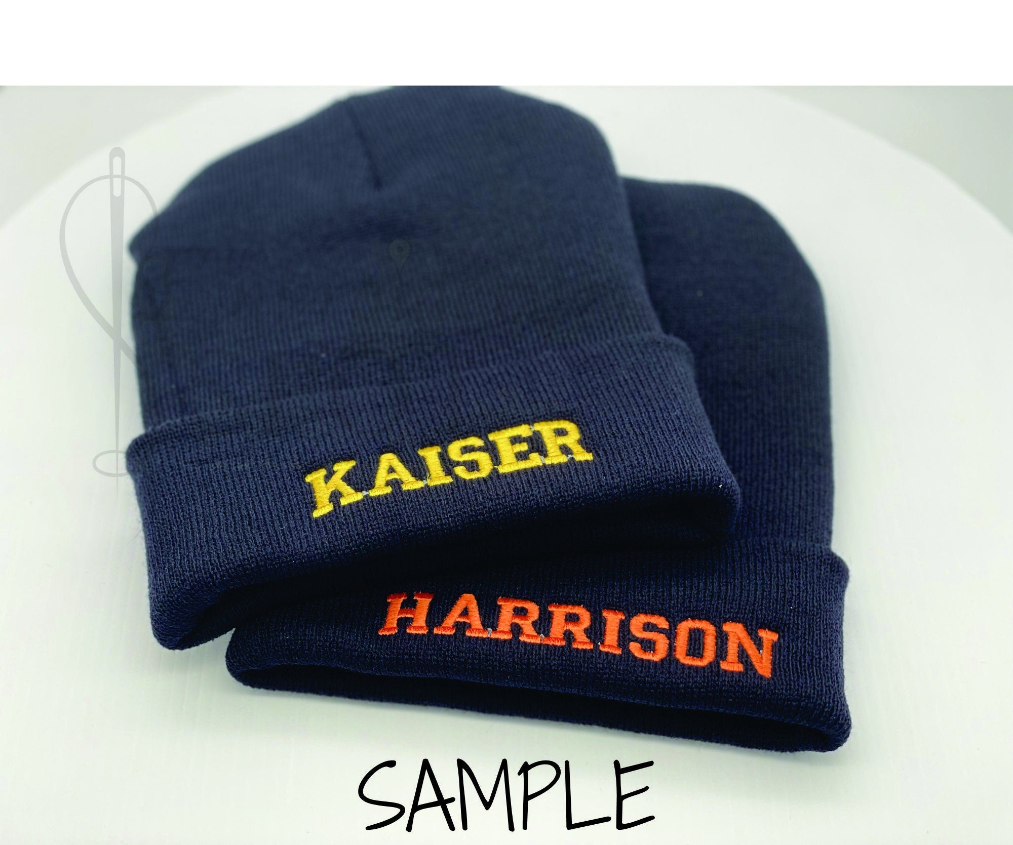 Personalize Embroidered Text Beanie