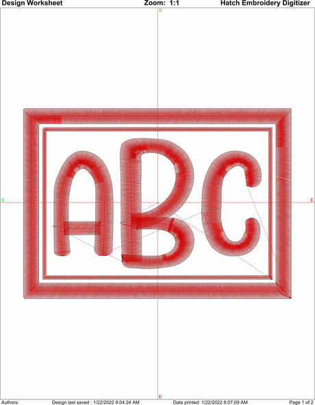 Cute Monogram Font for Machine Embroidery Use | Instant Download |  10 format file type |Multiple Sizes